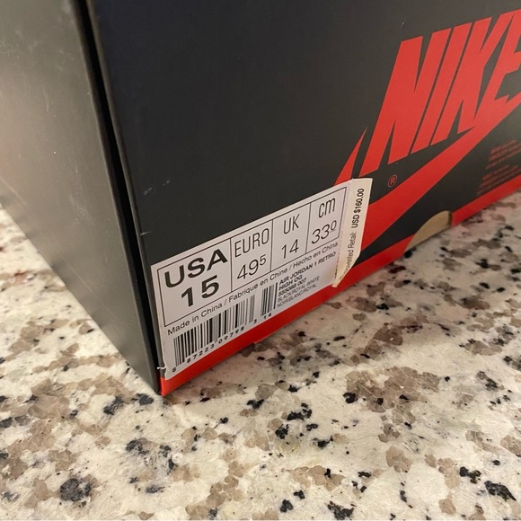 Jordan 1 Retro OG High Royal Size 15 - Picture 12 of 14